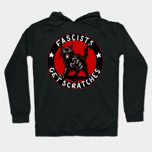 Cats Against Fascists Hoodie